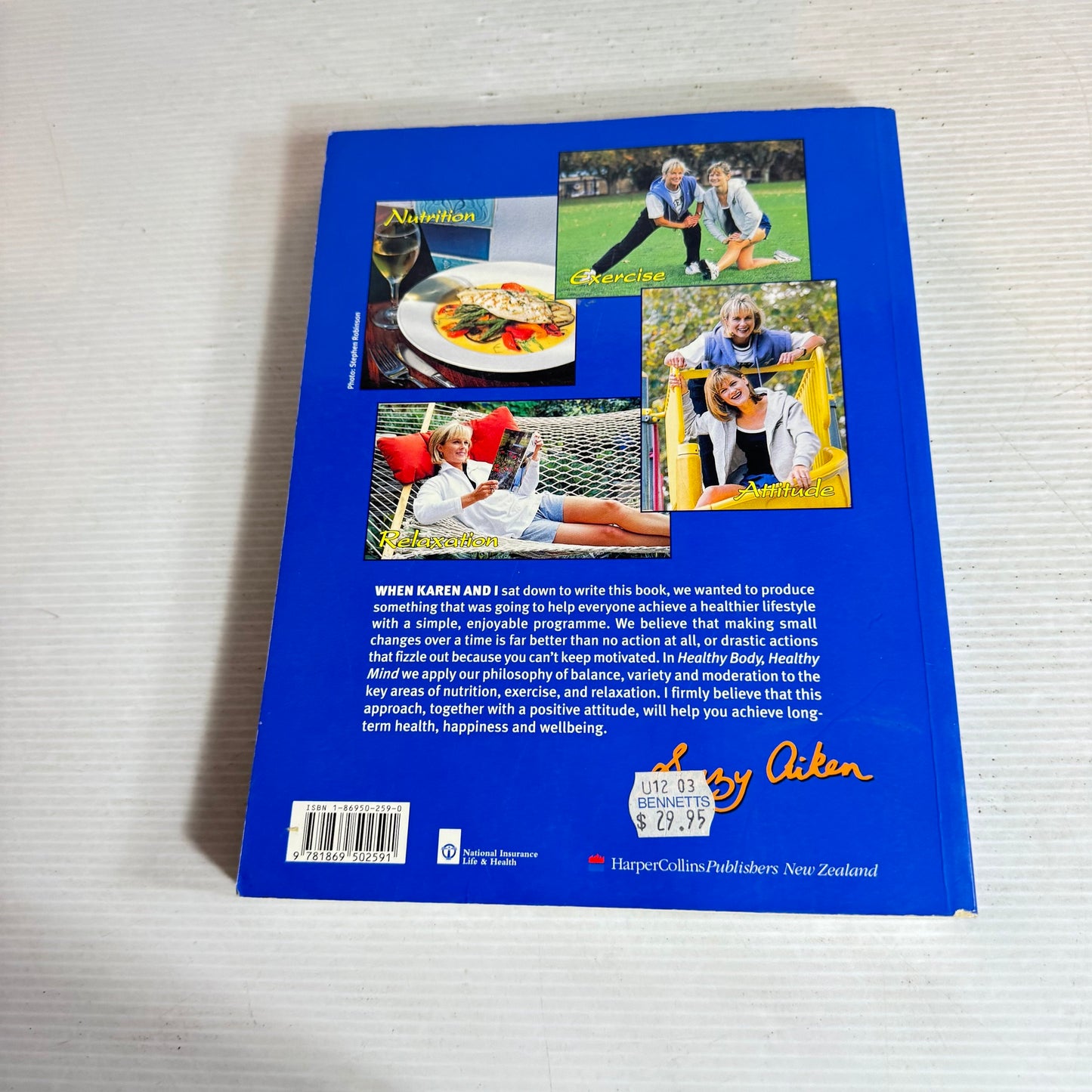 Healthy Body, Healthy Mind: A Guide To Fitness And Energy For life - Suzy Aiken And Karen Holdom