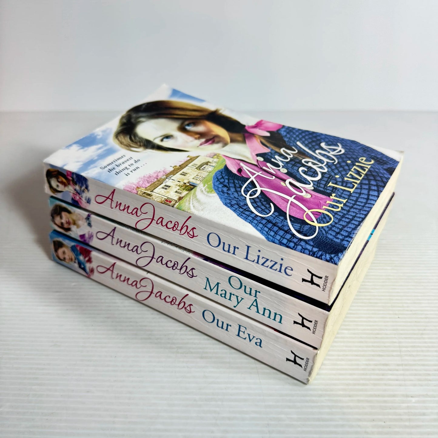 Anna Jacobs Book Bundle x3 (Our Lizzie, Our Mary Ann, And Our Eva)