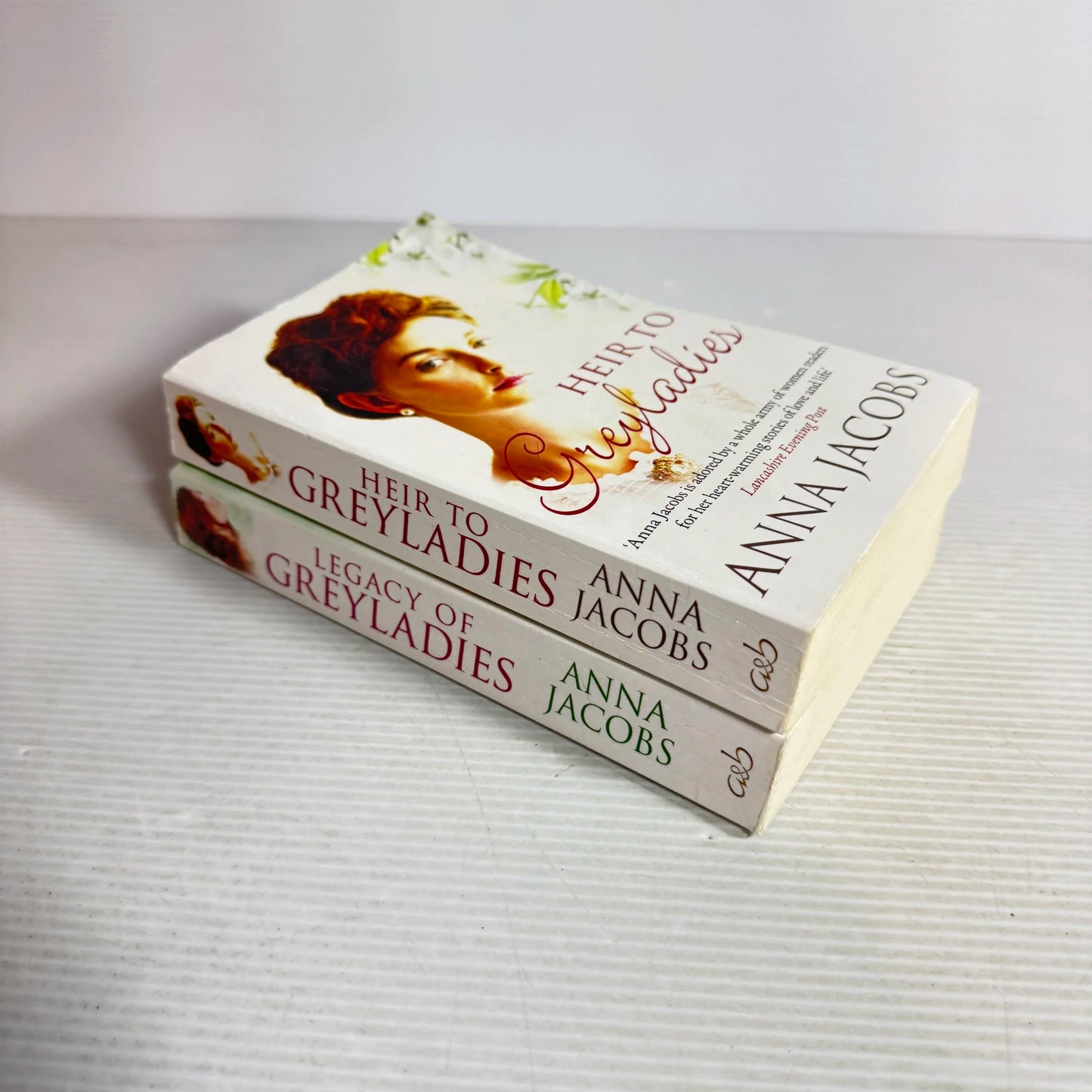 Anna Jacobs Book Bundle x2 Heir To Greyladies & Legacy Of Greyladies
