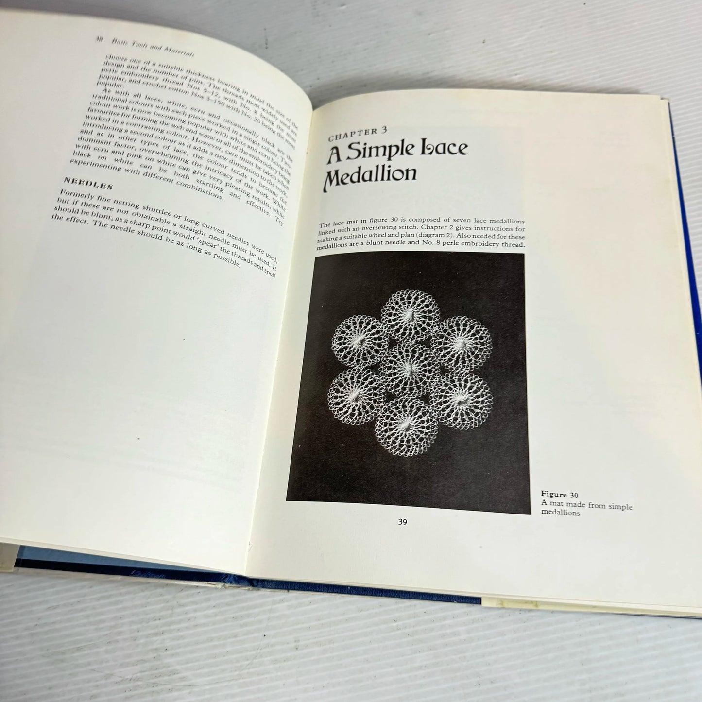 The Technique for Teneriffe Lace - Alexandra Stillwell (Vintage 1980)