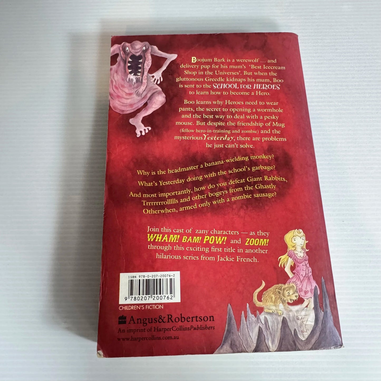 Lessons for A Werewolf Warrior - Jackie French