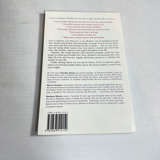 Food Combining - Tim Spong & Sherry Stumm