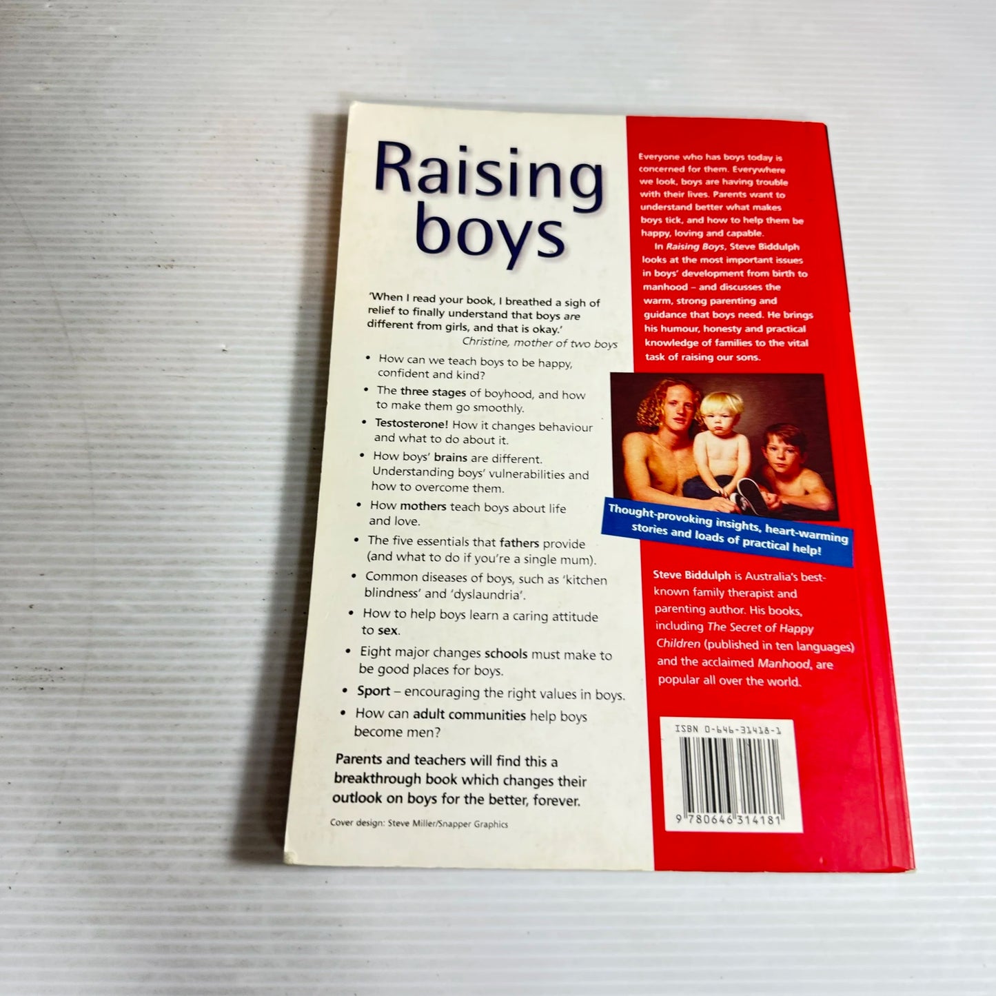 Raising Boys - Steve Biddulph
