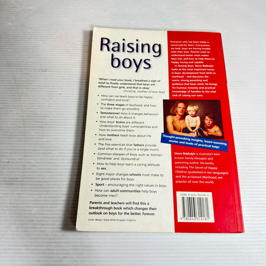 Raising Boys - Steve Biddulph