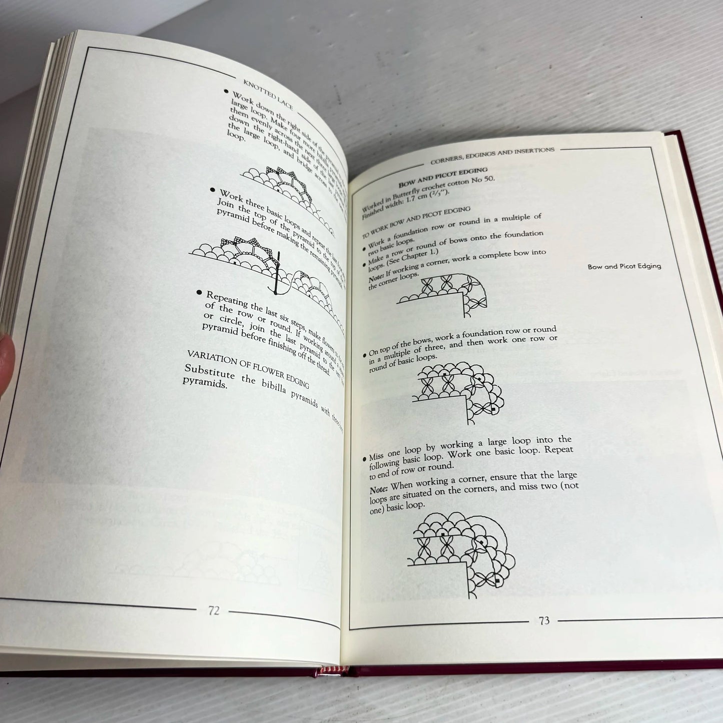 Knotted Lace In The Eastern Mediterranean Tradition - Elena Dickson - Milner Craft Series (Vintage 1992)