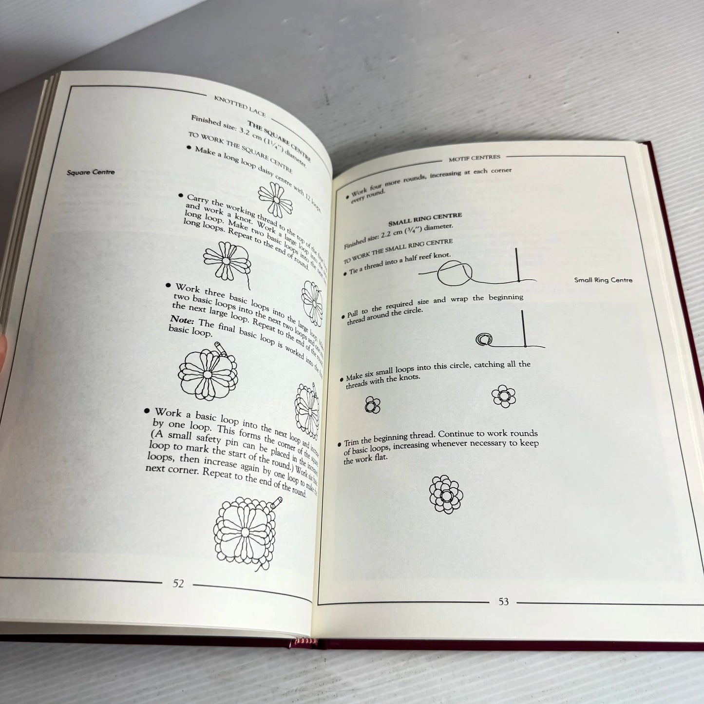 Knotted Lace In The Eastern Mediterranean Tradition - Elena Dickson - Milner Craft Series (Vintage 1992)