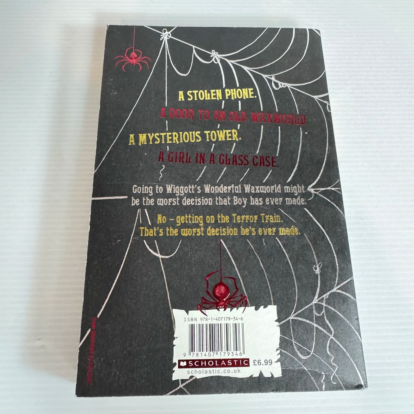 Terror Train: Wiggitt's Wonderful Waxworld - Terry Deary