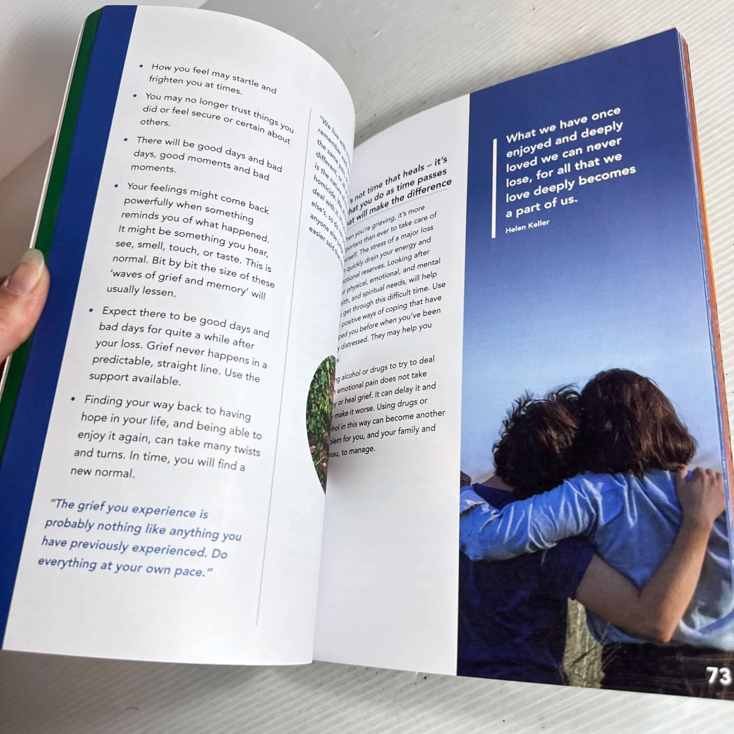 With You on Your Journey : Support and Information for Family and Whanau Bereaved by Homicide - Victim Support