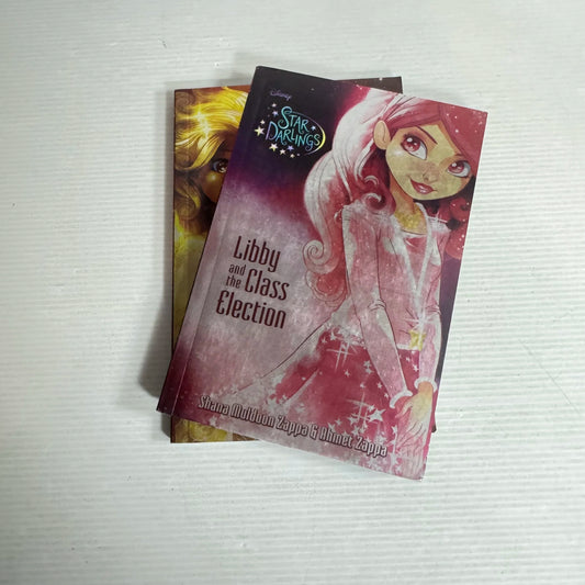 Disney Star Darlings Book Bundle x 2 Libby and The Class Election & Leona's Unlucky Mission