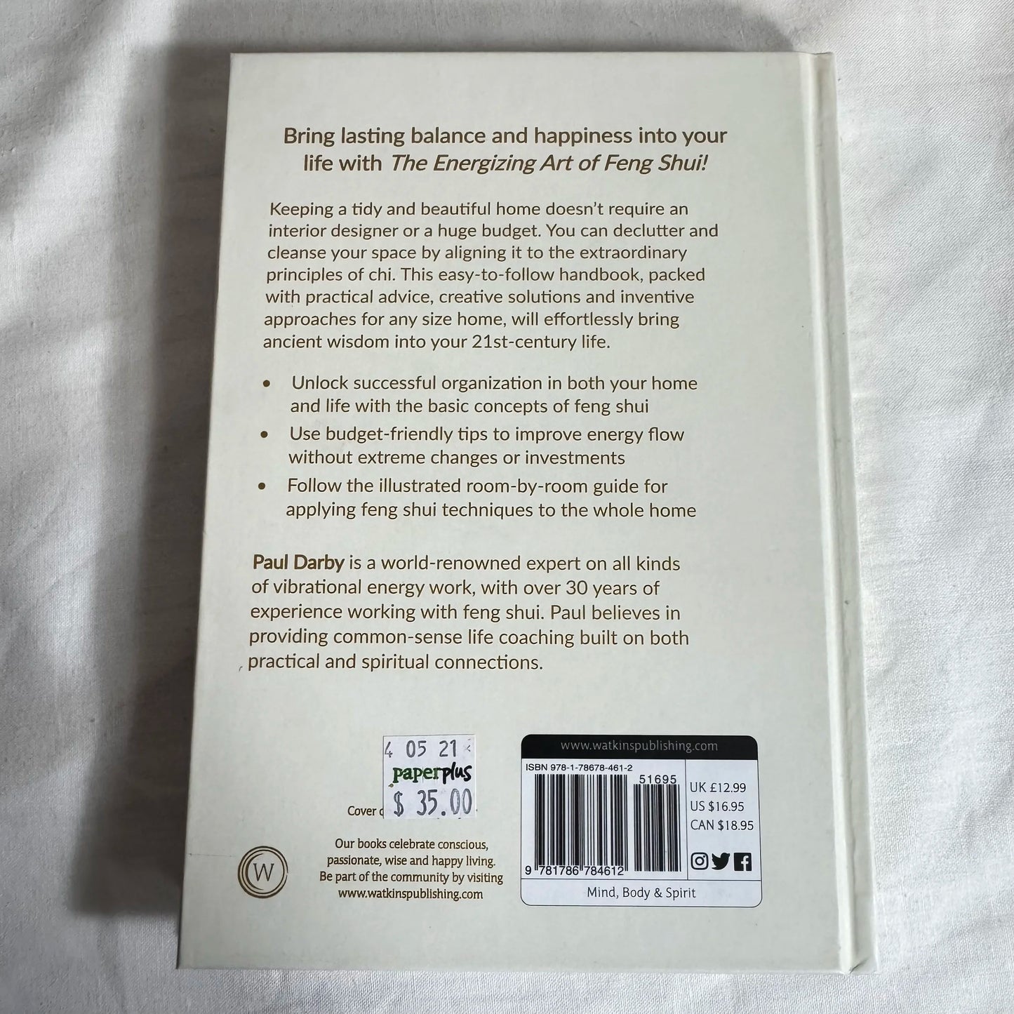 The Energizing Art of Feng Shui - Paul Darby
