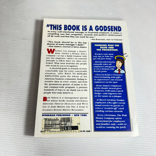 1001 Ways To Reward Employees - Rob Nelson