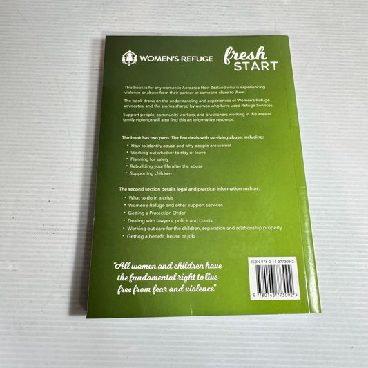 Fresh Start : A Practical Guide For Women Wanting to Be Free From Abuse - Women's Refuge