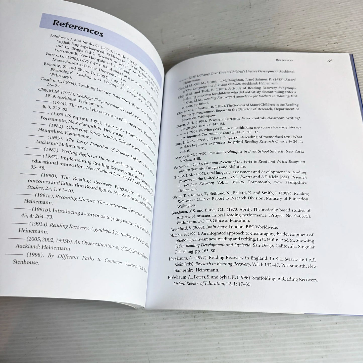 Literacy Lessons Designed for Individuals : Part One Why? When? and How? - Marie M. Clay