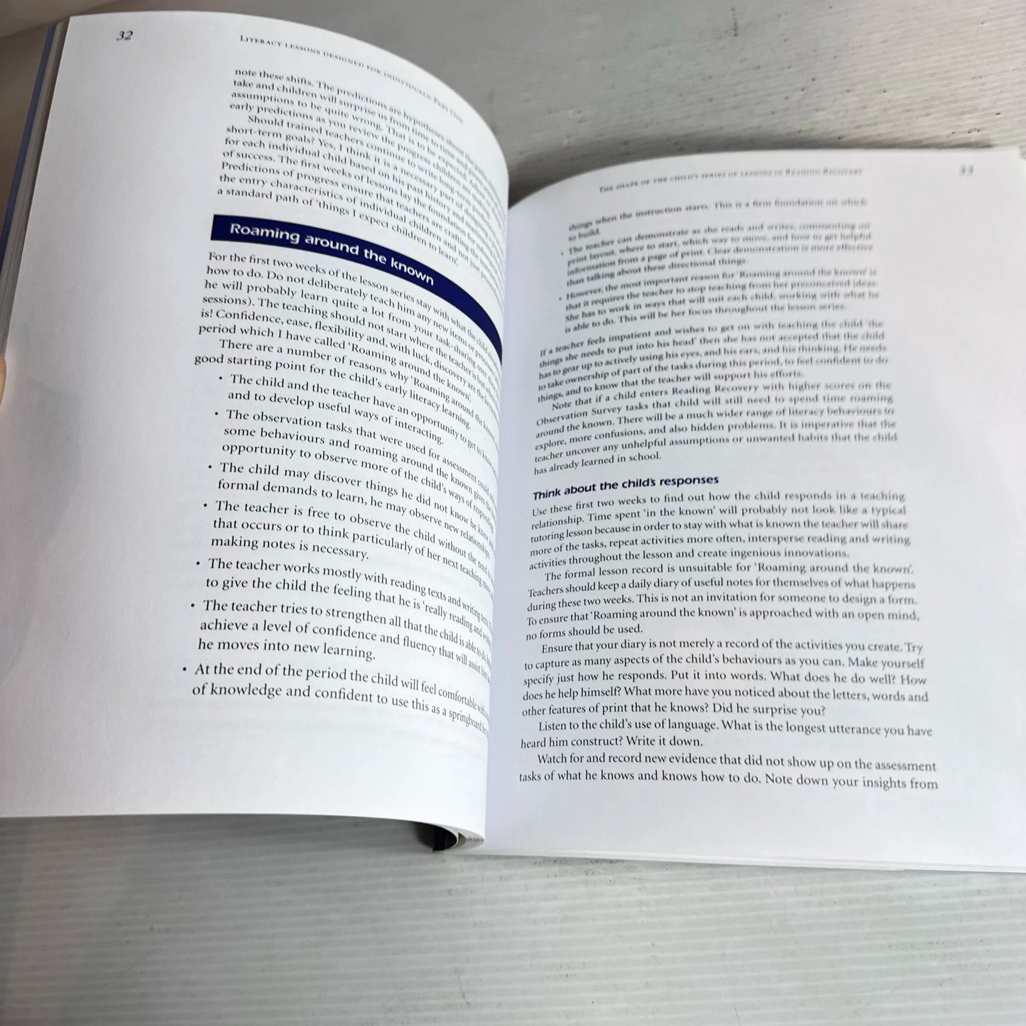 Literacy Lessons Designed for Individuals : Part One Why? When? and How? - Marie M. Clay