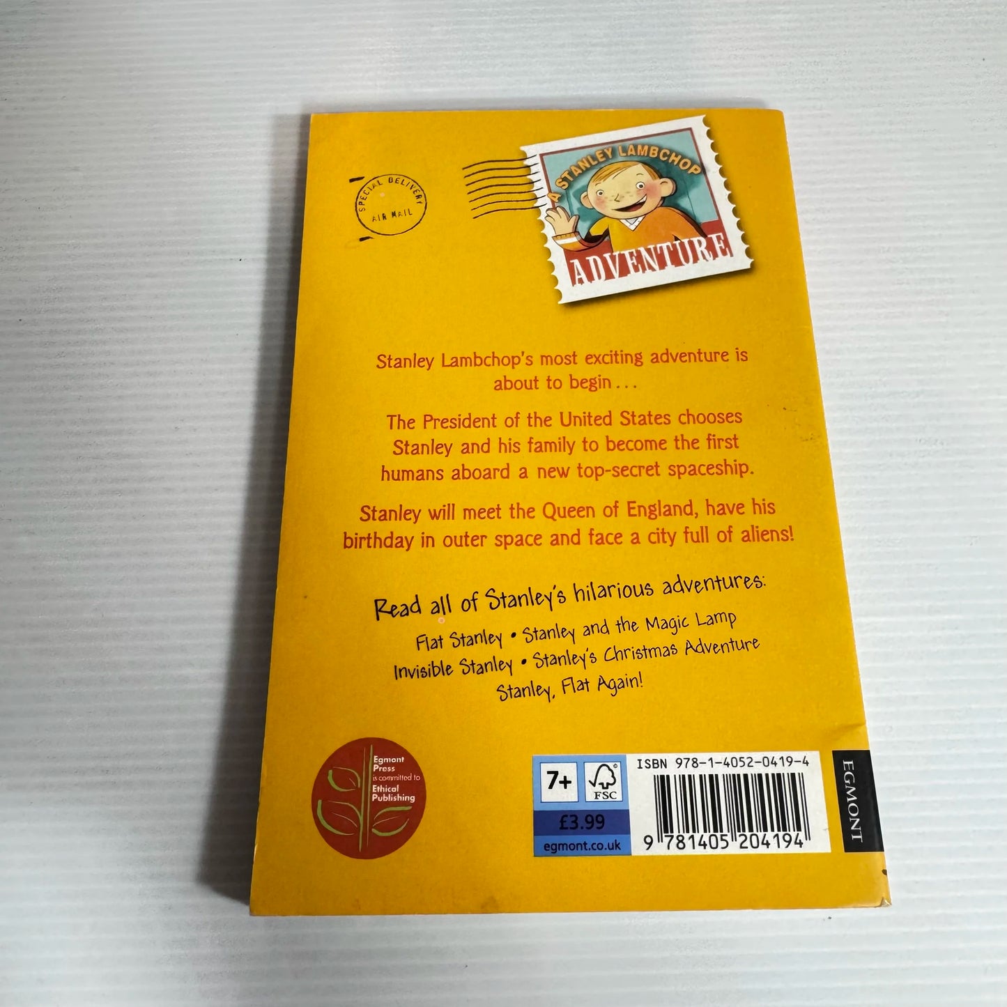 Stanley In Space by Jeff Brown