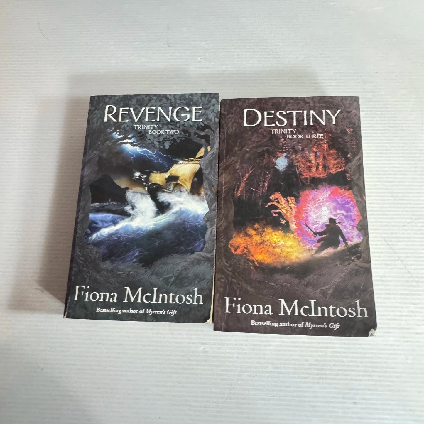 Trinity Series Book 2 & 3 Book Bundle x 2 - Fiona McIntosh (254)