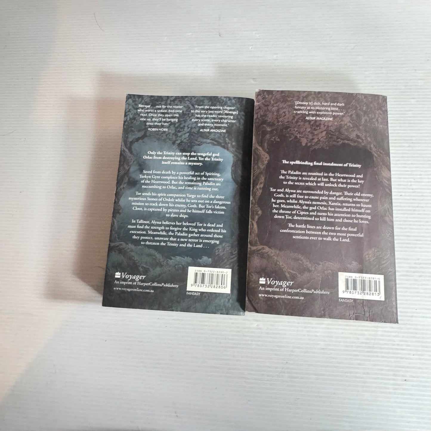 Trinity Series Book 2 & 3 Book Bundle x 2 - Fiona McIntosh (254)