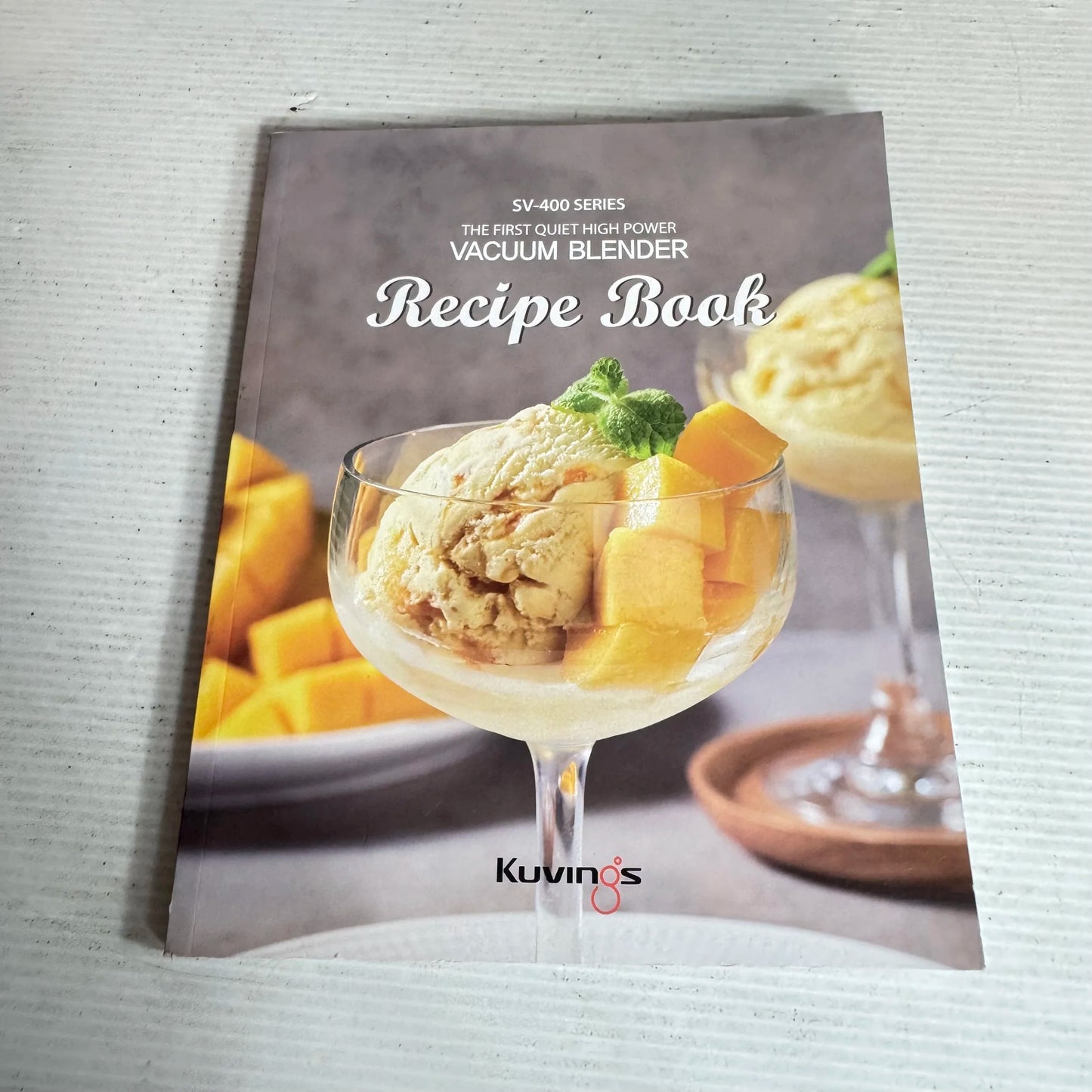 Recipe Book : SV-400 Series Vacuum Blender