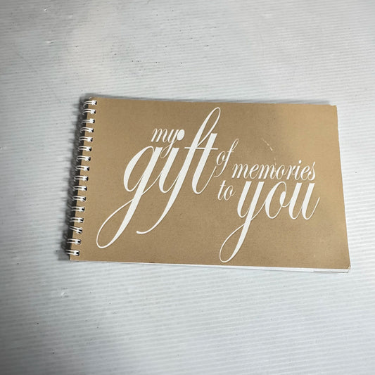 My Gift of Memories to You (Personal Memory Journal)