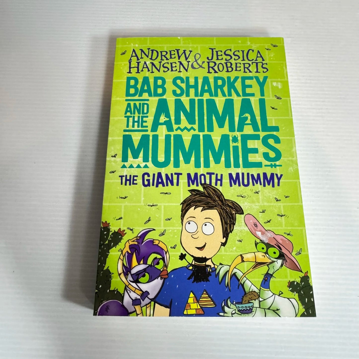 Bab Sharkey and the Animal Mummies : The Giant Moth Mummy by Andrew Hansen & Jessica Roberts
