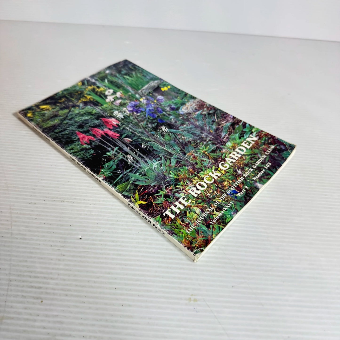 The Rock Garden - Book Bundle x 2 - The Journal of the Scottish Rock Garden Club No's 103 & 104