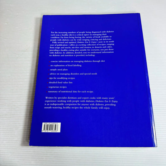Diabetes Eat Enjoy : Over 250 Delicious Recipes - Christine Roberts, Jennifer McDonald, Margaret Cox