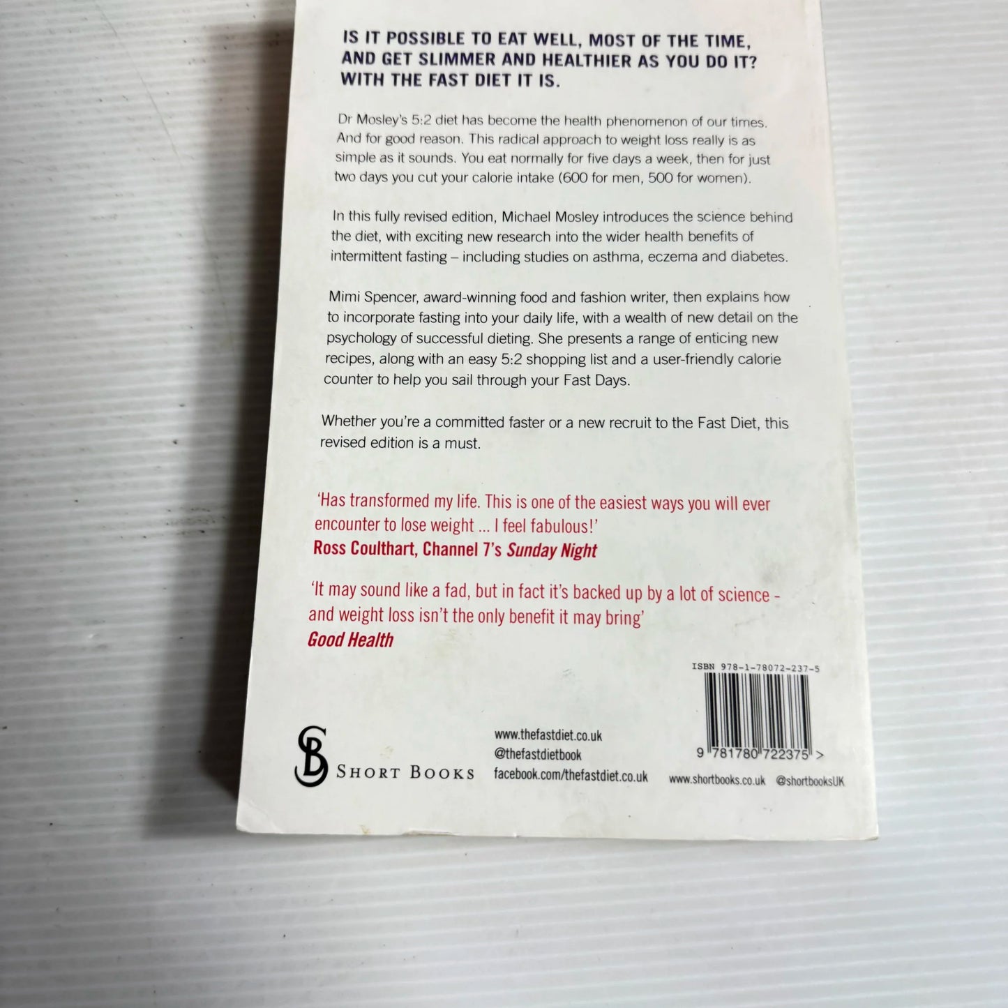 The Fast Diet - Dr Michael Mosley & Mimi Spencer