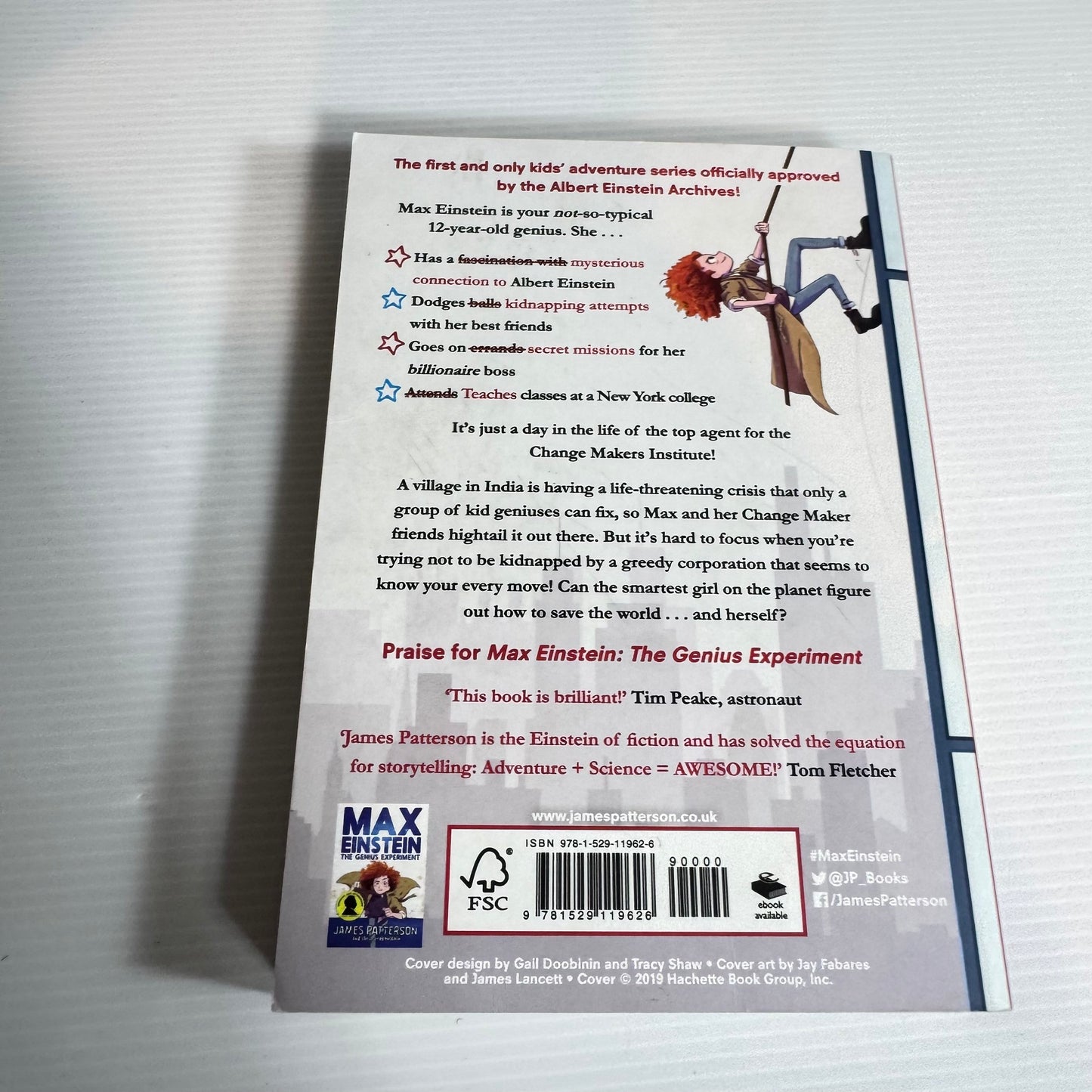 Max Einstein : Rebels With A Cause - James Patterson (Children's)