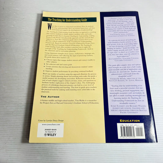 The Teaching for Understanding Guide - Tina Blythe and Associates