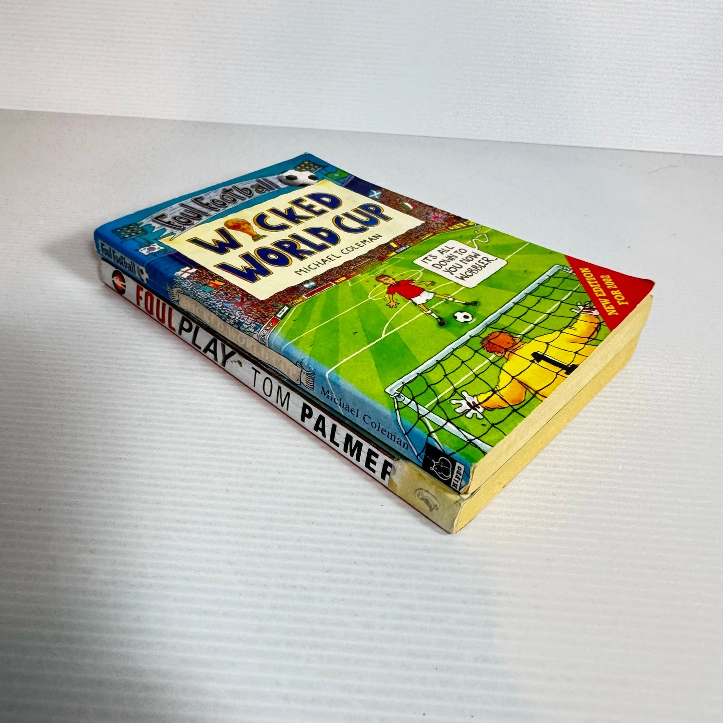 Football/Soccer Book Bundle x 2 - Wicked World Cup & Foul Play