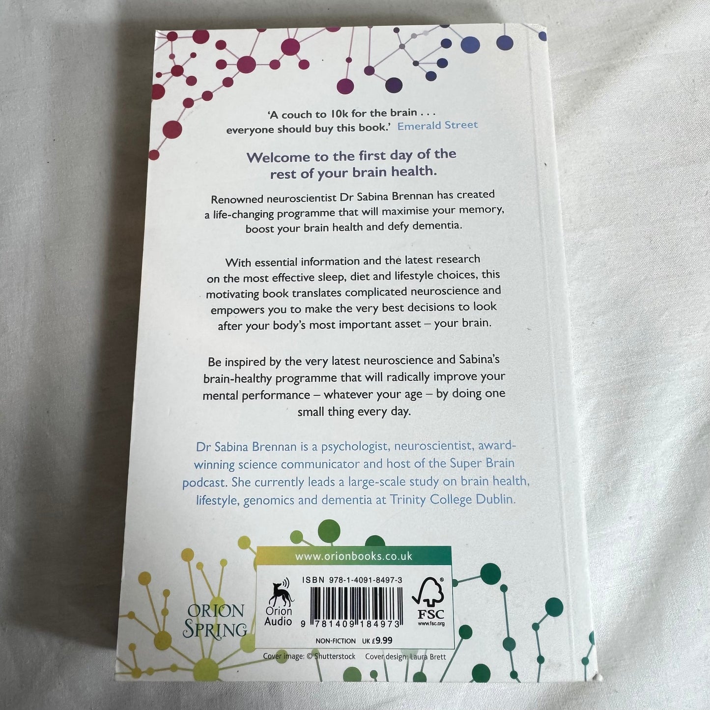 100 Days to Younger Brain : Dr Sabina Brennan