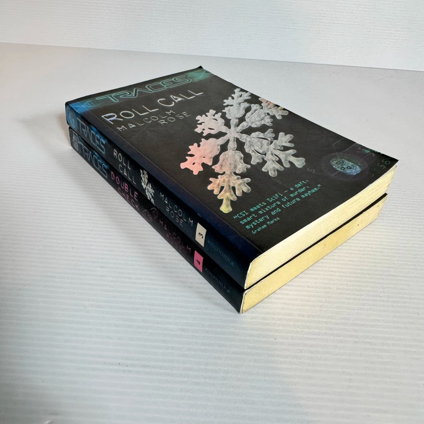 Traces Series - Malcolm Rose Book Bundle x 2 Roll Call & Double Check