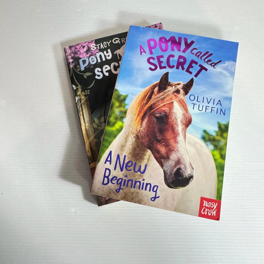 Children Pony Book Bundle x 2 Pony Club Secrets : Mystic and the Midnight Ride and A Pony Called Secret : A New Beginning