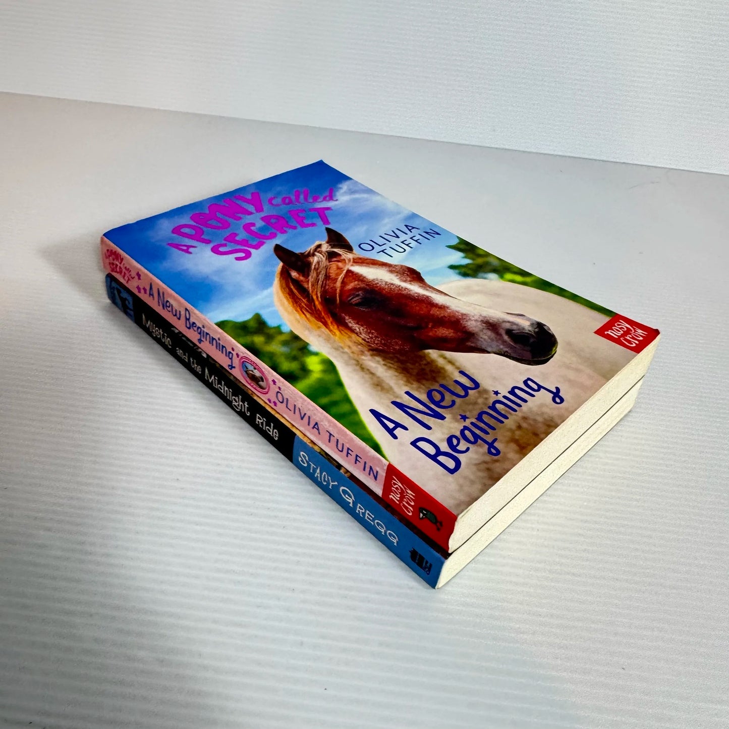 Children Pony Book Bundle x 2 Pony Club Secrets : Mystic and the Midnight Ride and A Pony Called Secret : A New Beginning