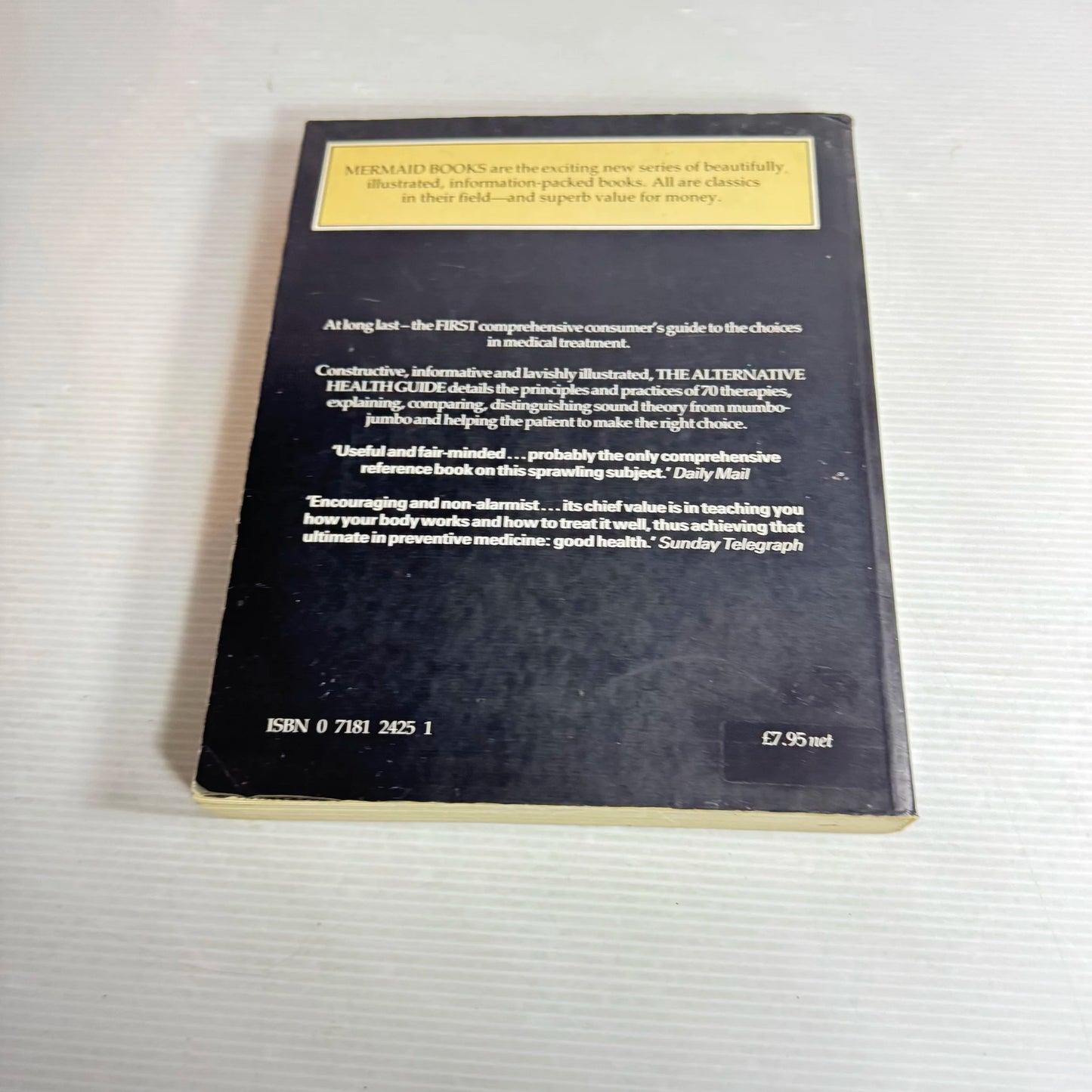 The Alternative Health Guide - Brain Ingles And Ruth West (Vintage 1983)