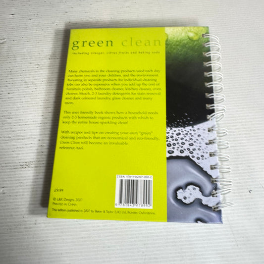 Green Clean : Eco-Friendly Cleaning for the Home