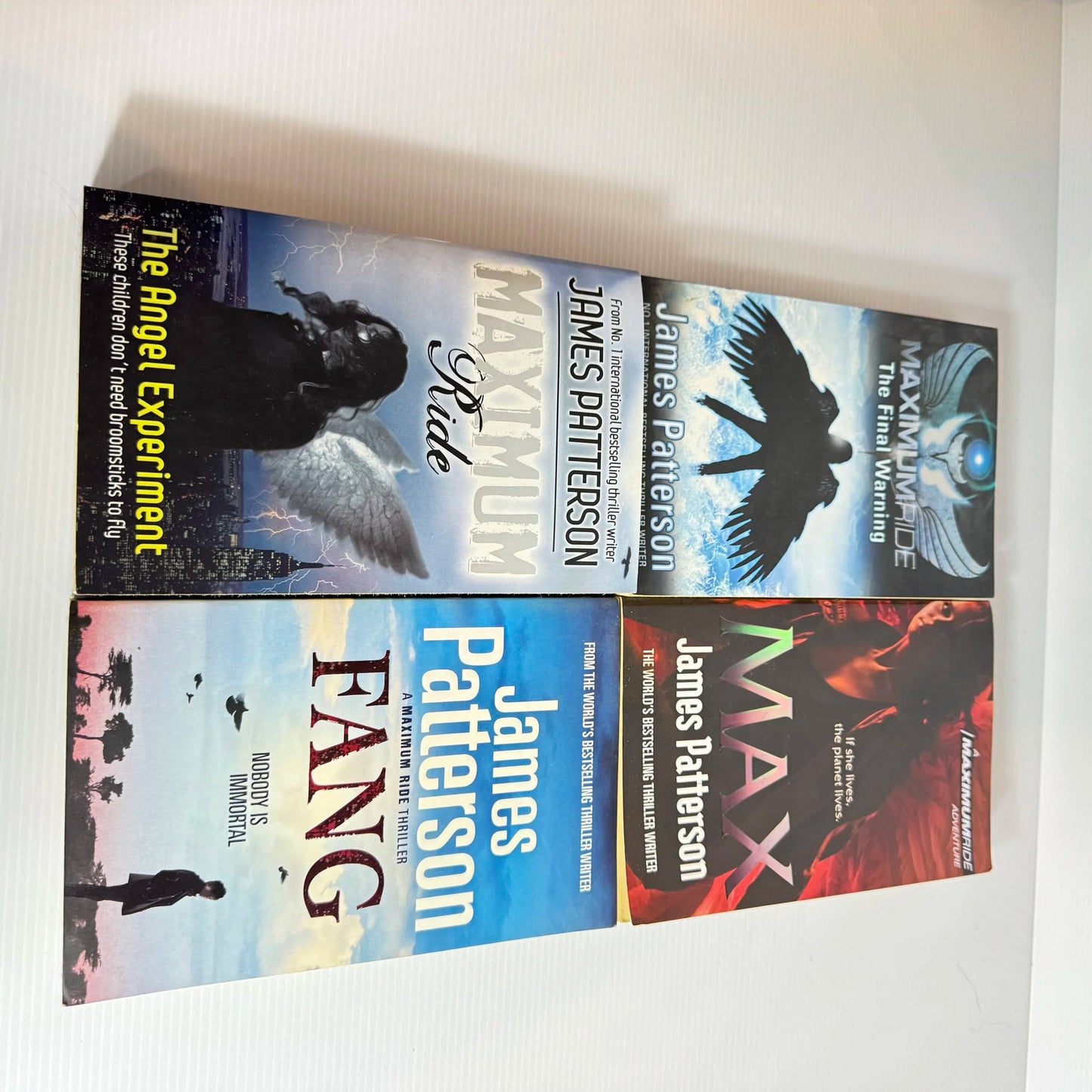 Maximum Ride Book Bundle x 4 - by James Patterson