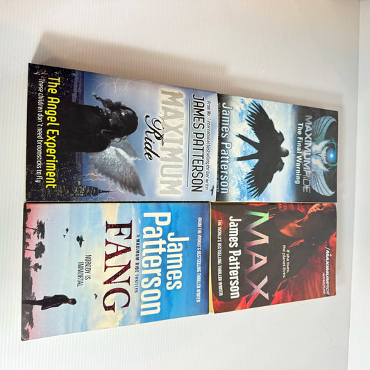 Maximum Ride Book Bundle x 4 - by James Patterson
