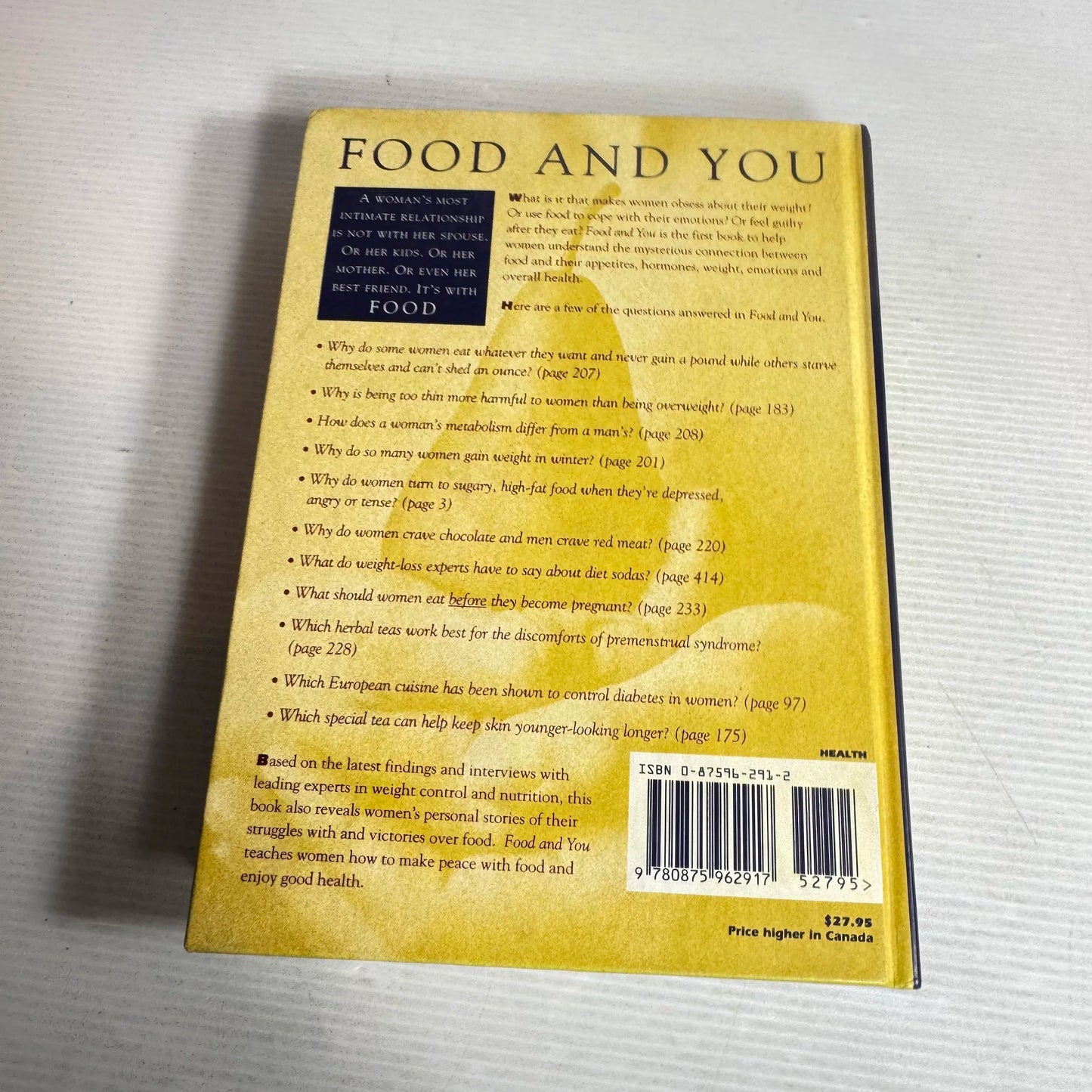 Food and You - Sharon Faelten