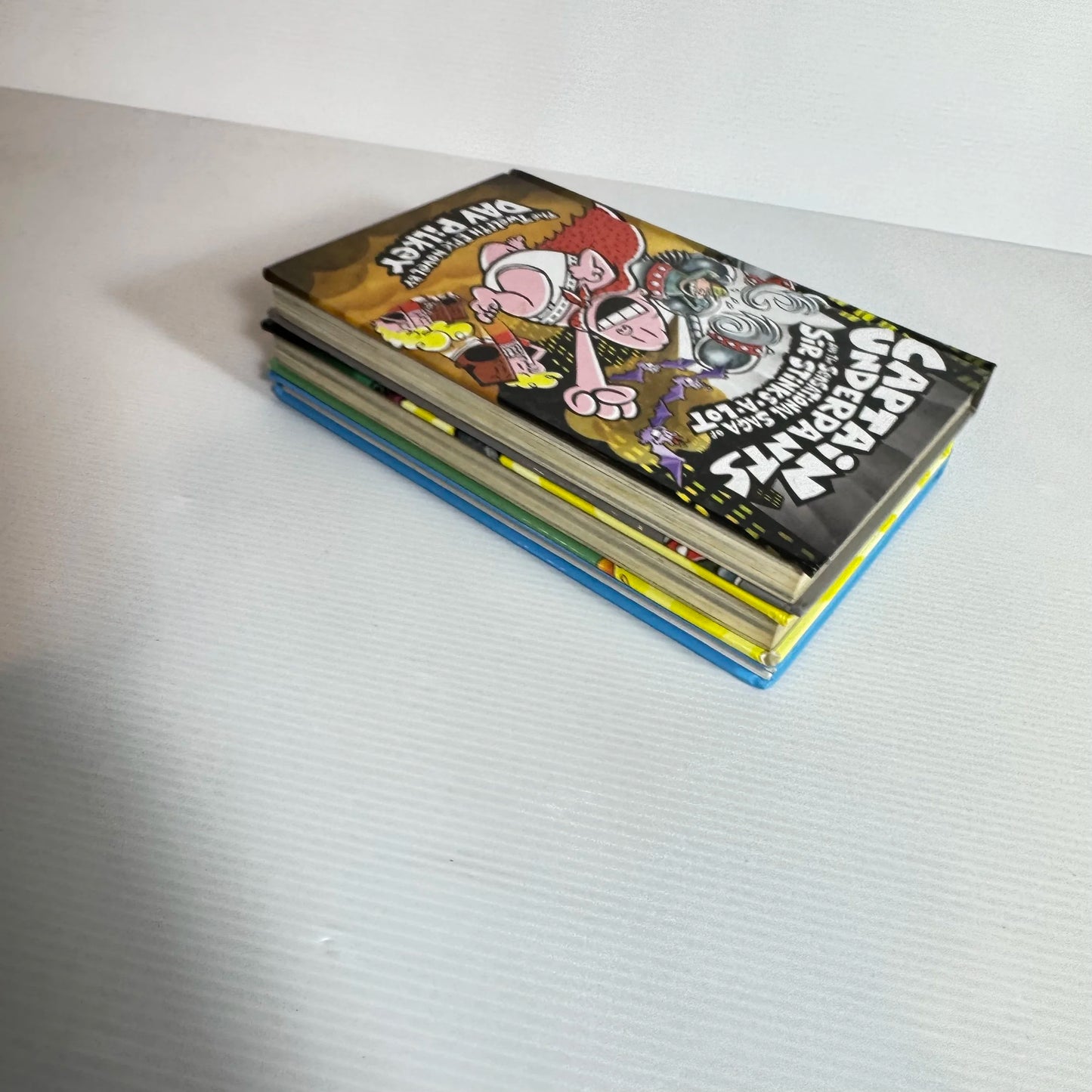 Captain Underpants Book Bundle x 3 by Dav Pilkey Hardcover