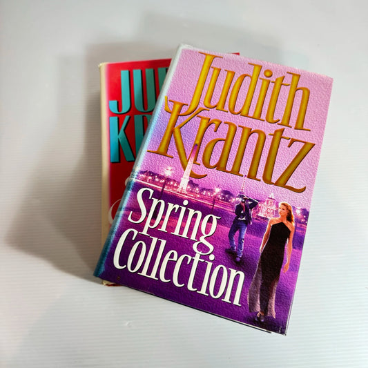Romance Book Bundle x 2 - Judith Krantz Spring Collection & Scruples Two (Vintage 1992/96)