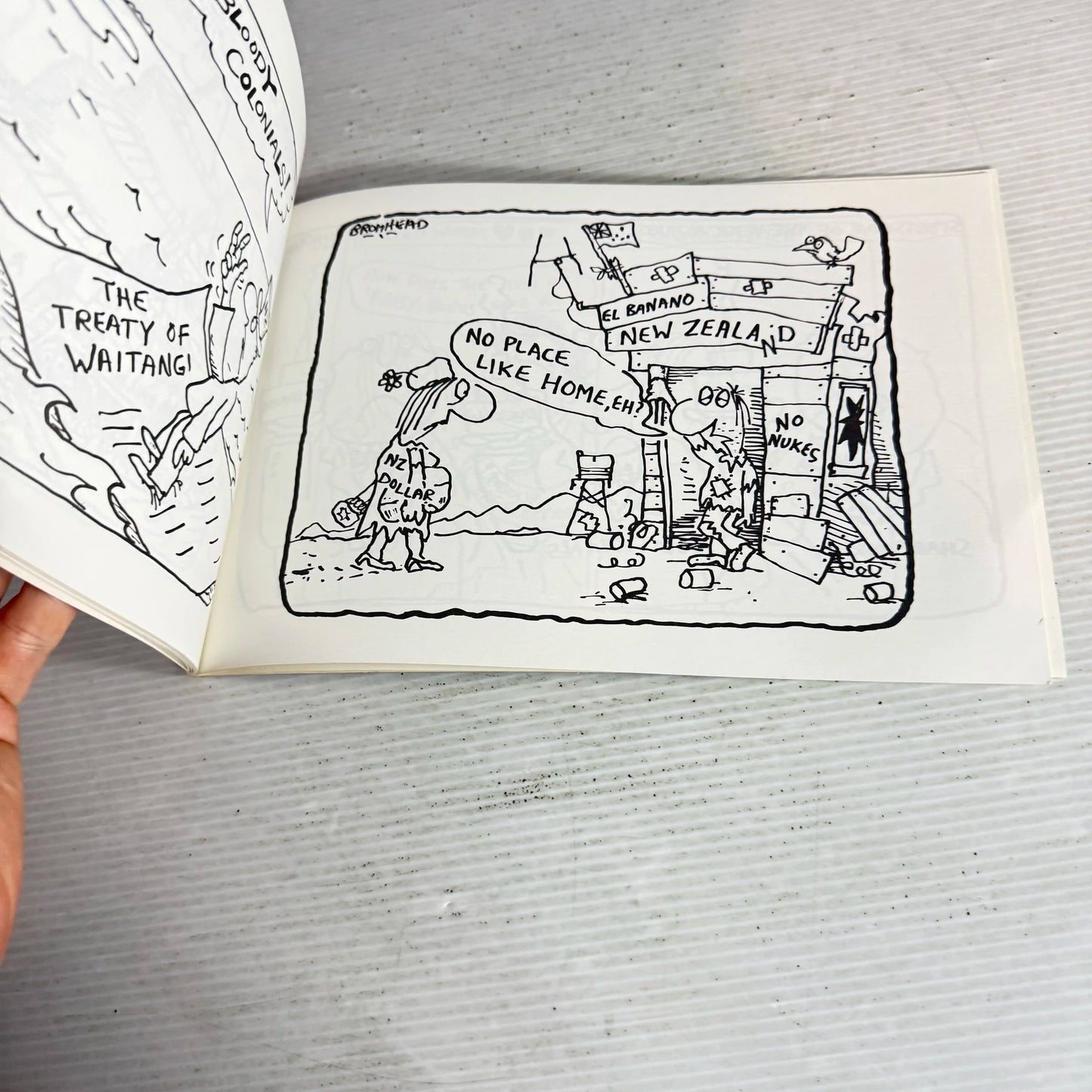 4 Years' Hard Labour - Bromhead Cartoons '84-'88 (Vintage 1988)