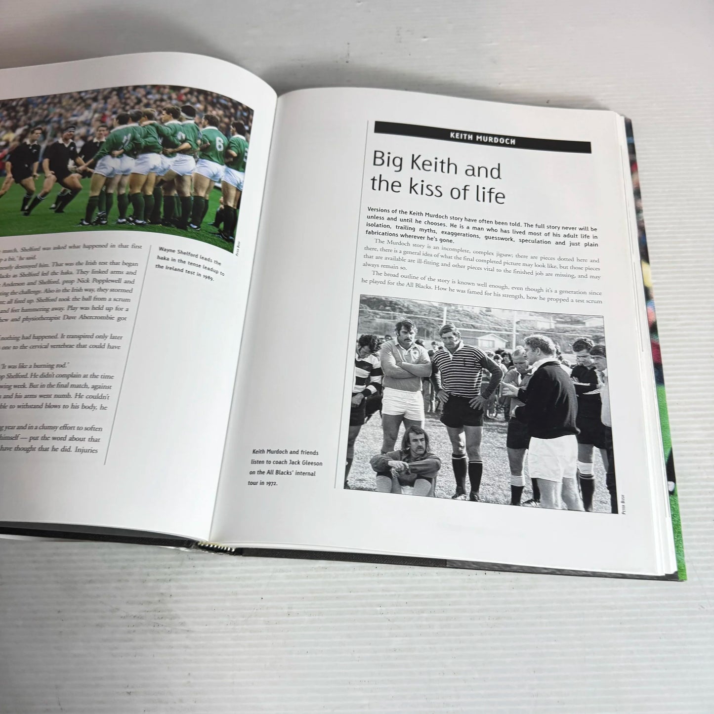 New Zealand Rugby : Stories of Heroism & Valour - Ron Palenski