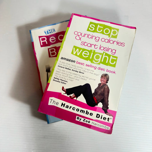 The Harcombe Diet Book Bundle x 2 The Recipe Book & Stop Counting Calories Start Losing Weight by Zoe & Andy Harcombe