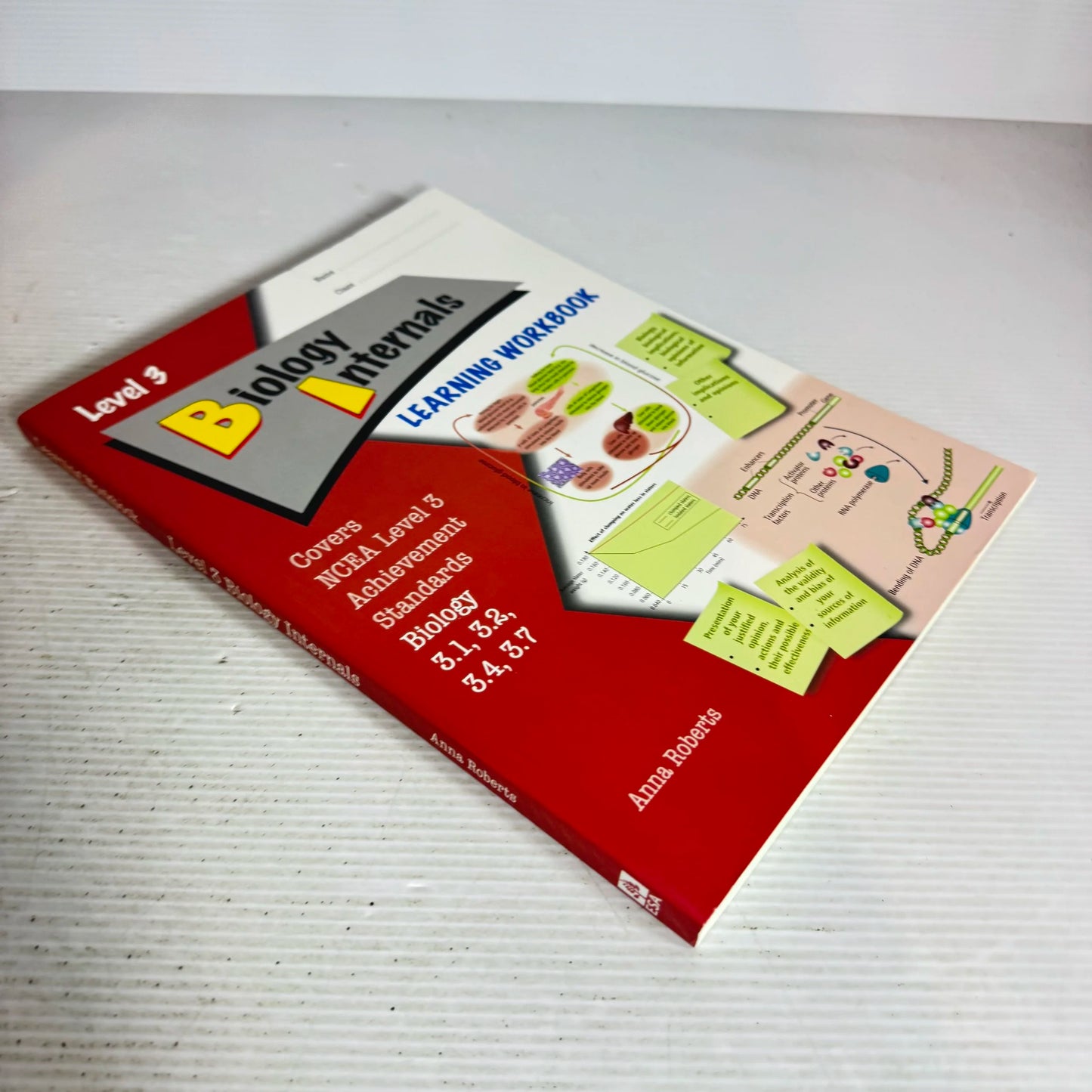 Learning Workbook Level 3 Biology Internals - Anna Roberts