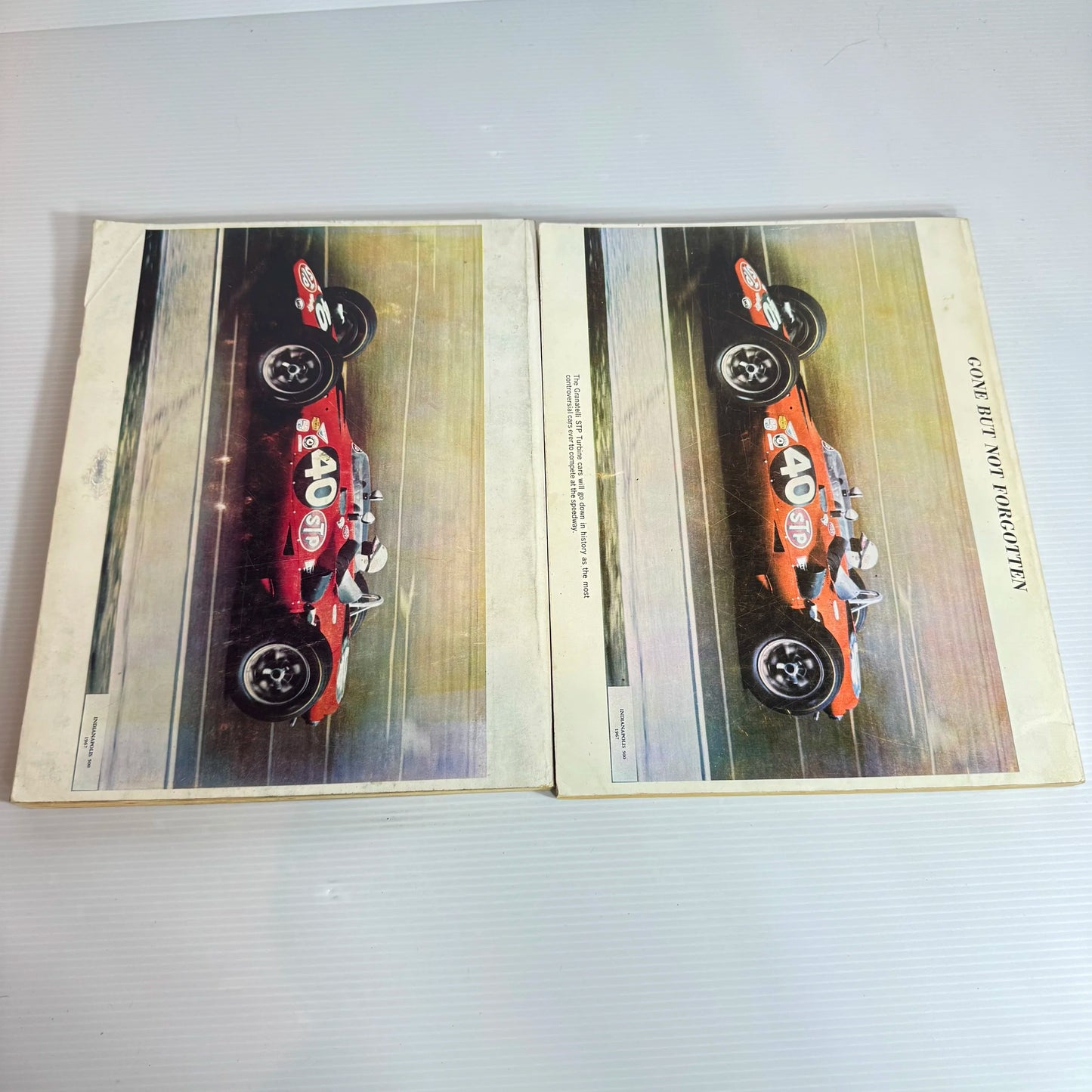 1967 & 1968 Indianapolis 500 Mile Race Yearbooks (Vintage)