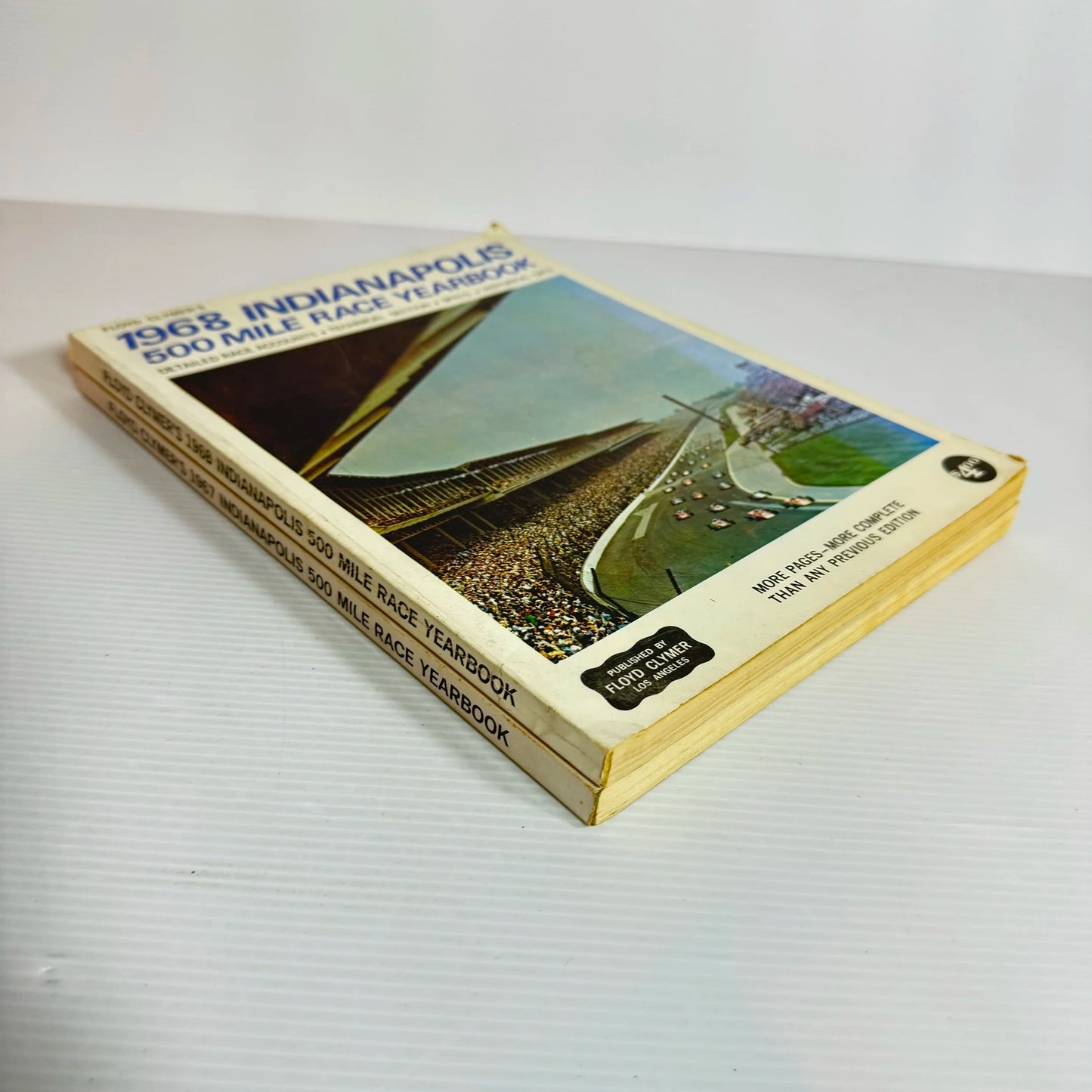 1967 & 1968 Indianapolis 500 Mile Race Yearbooks (Vintage)
