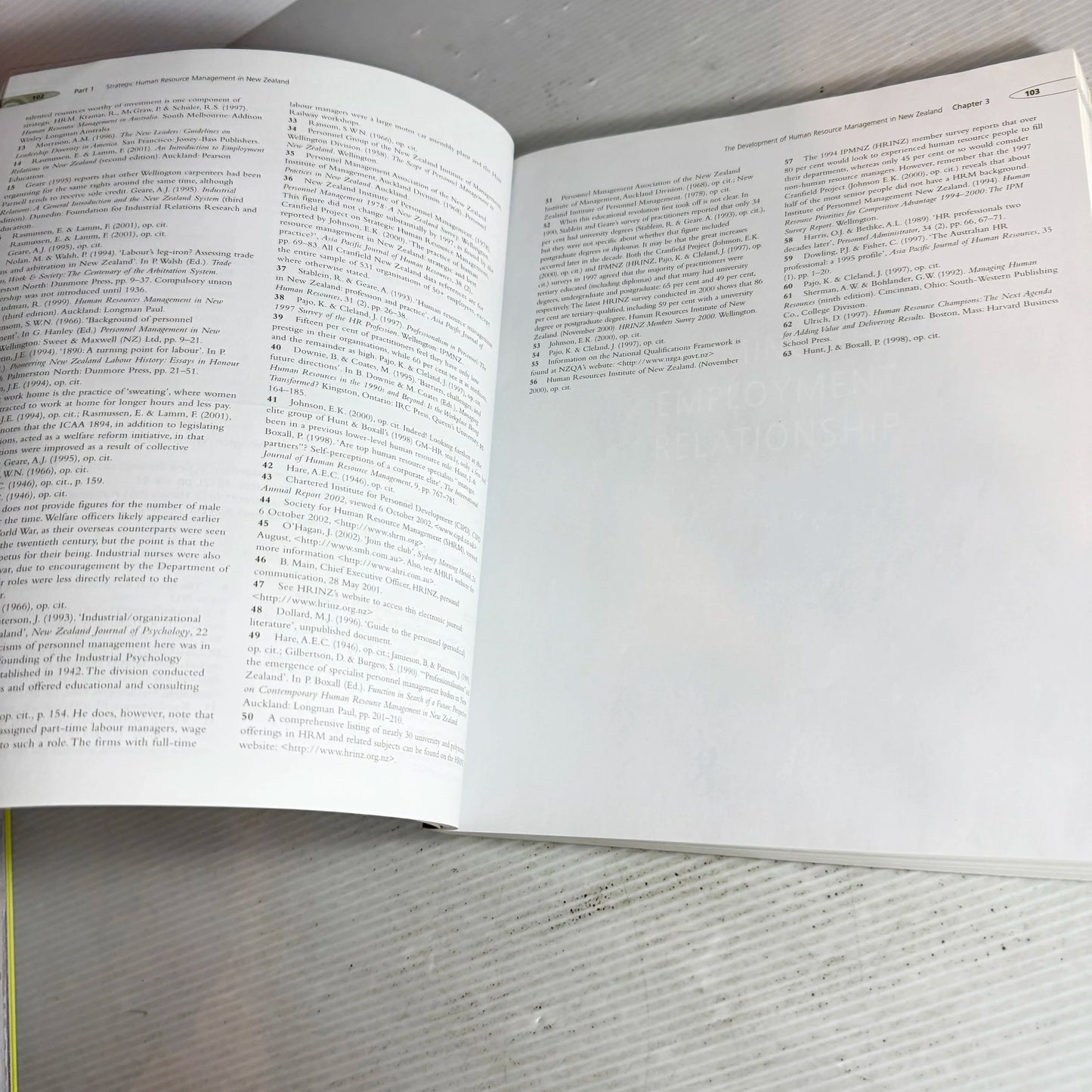 Managing Human Resources In New Zealand (2nd Edition) - Keith Macky And Gene Johnson