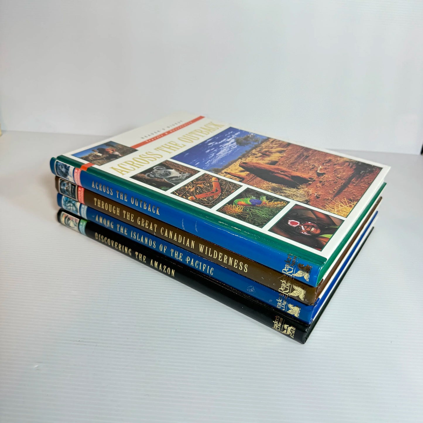 Reader's Digest Travel and Adventure Book Bundle x4