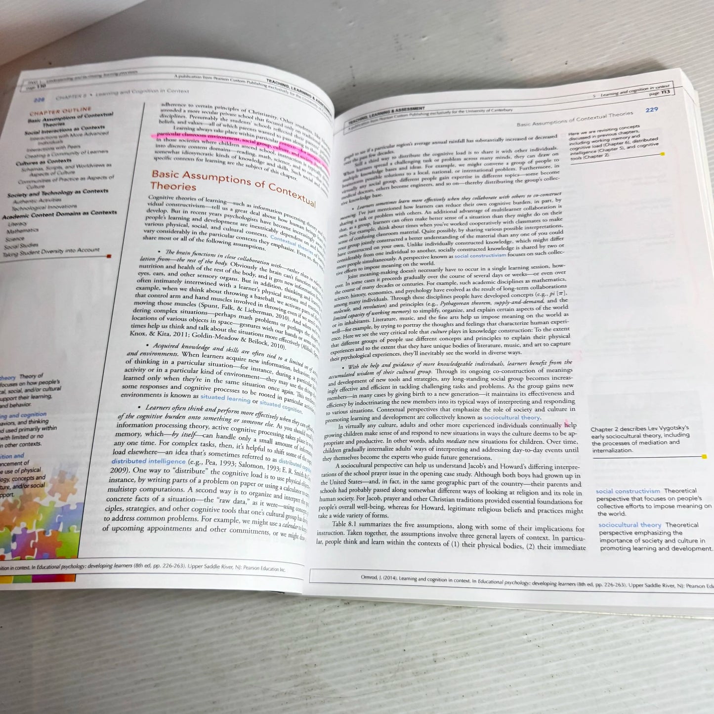 Teaching, Learning And Assessment - University Of Canterbury - Pearson